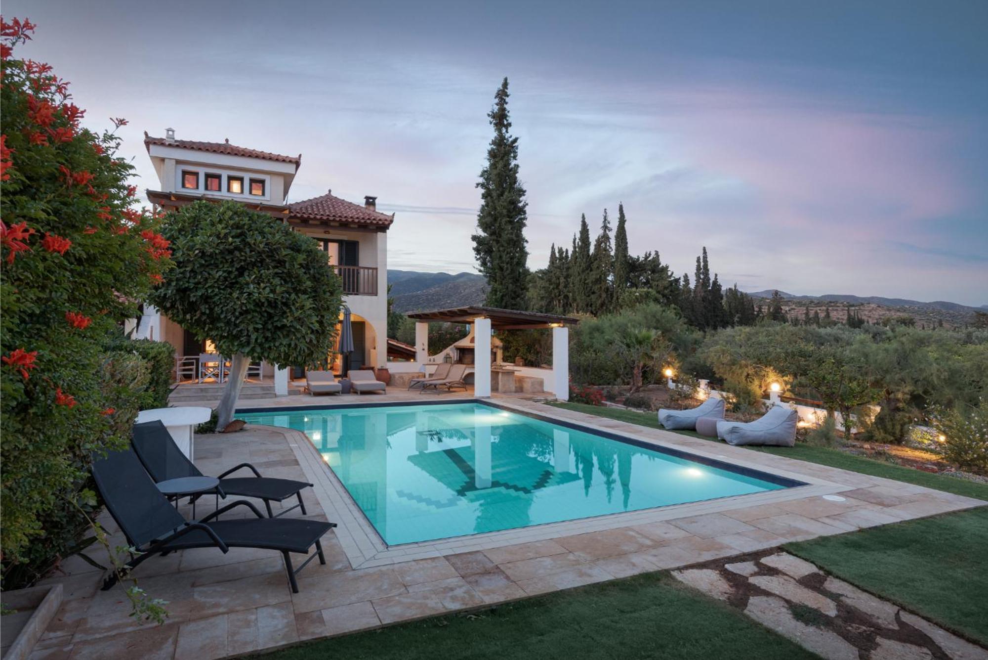 Villa Nefeli Thermisia Ngoại thất bức ảnh