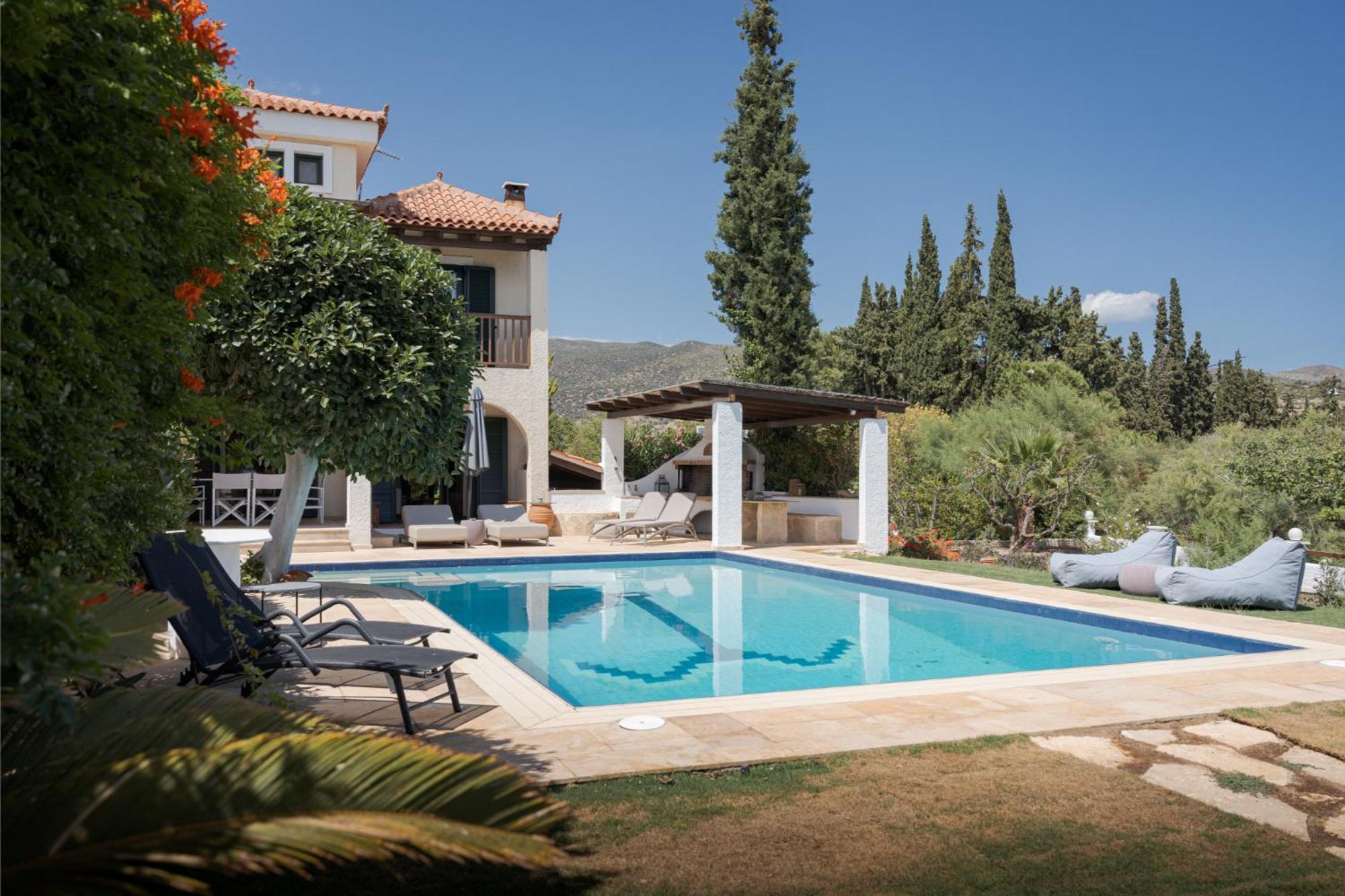 Villa Nefeli Thermisia Ngoại thất bức ảnh