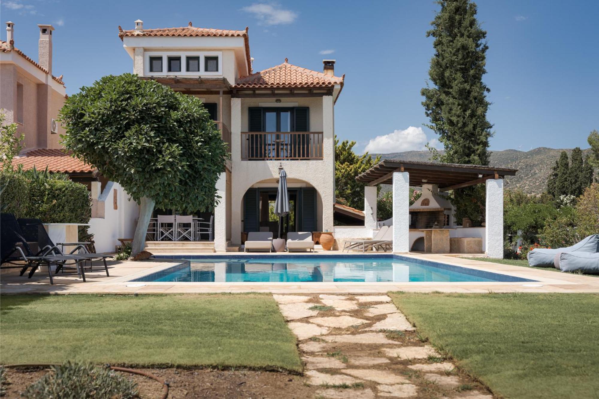 Villa Nefeli Thermisia Ngoại thất bức ảnh